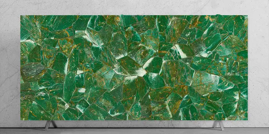 Green Quartz Stone Slab