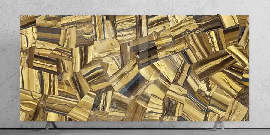 Tiger Eye Random Stone Slab