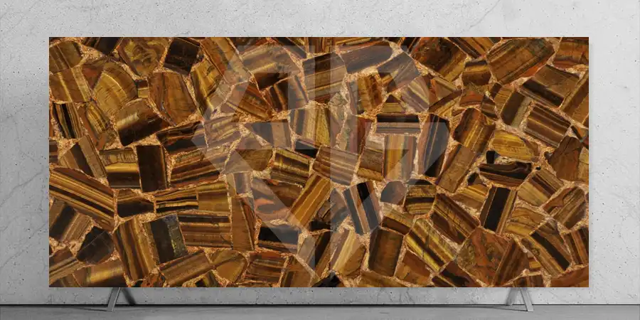 Tiger Eye Retro Stone Slab