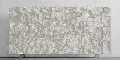 White MOP Stone Slab