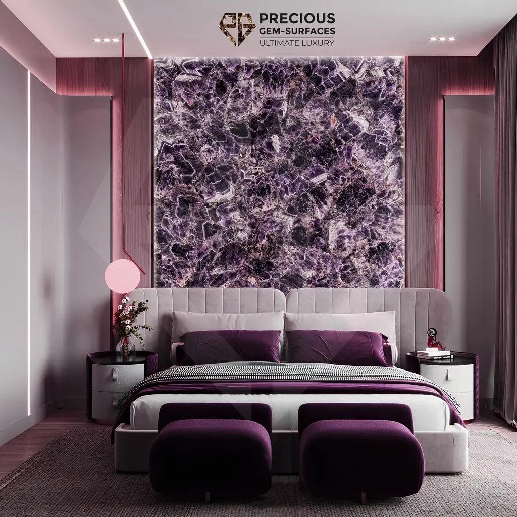 Amethyst Quartz Slab