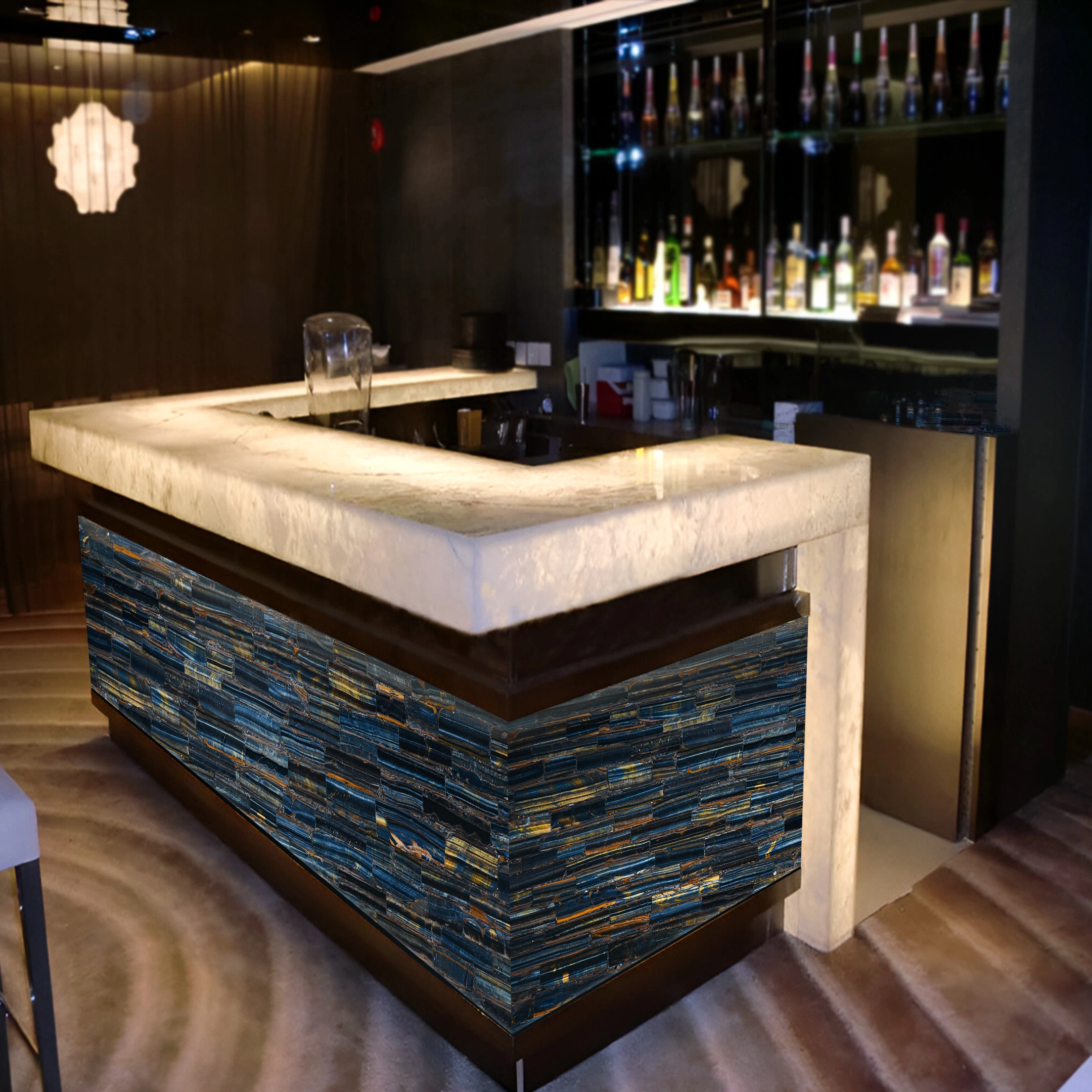 Tiger Eye Blue
